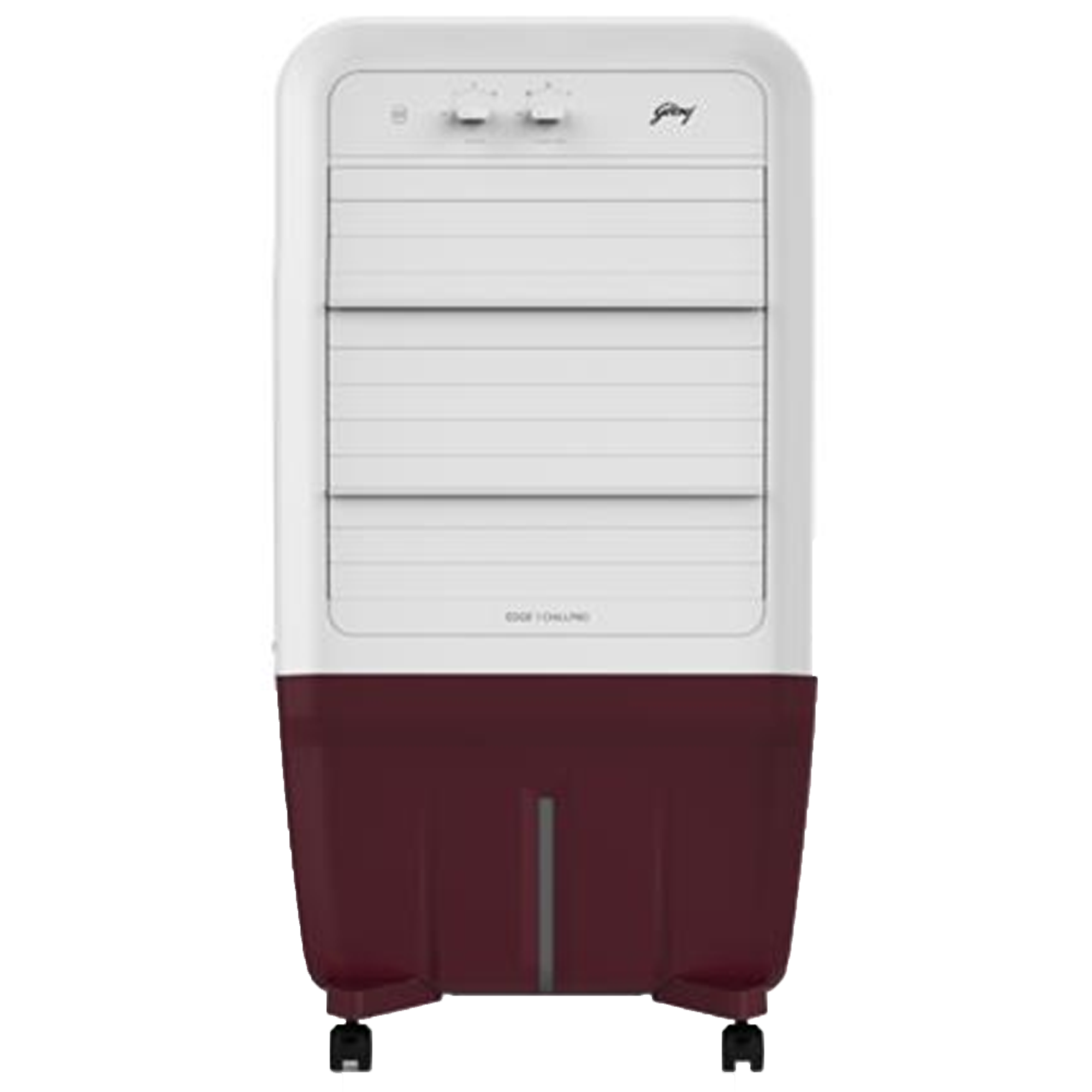 Godrej 82 Liter Desert Air Cooler (CLEDGE CPPD 102 RPFN4 WNRD) model CLEDGE CPPD 102 RPFN4 WNRD front view - GharOne Nepal